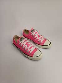 Converse 39 розмір, 24.5 см, рожеві низькі кеди, кросівки