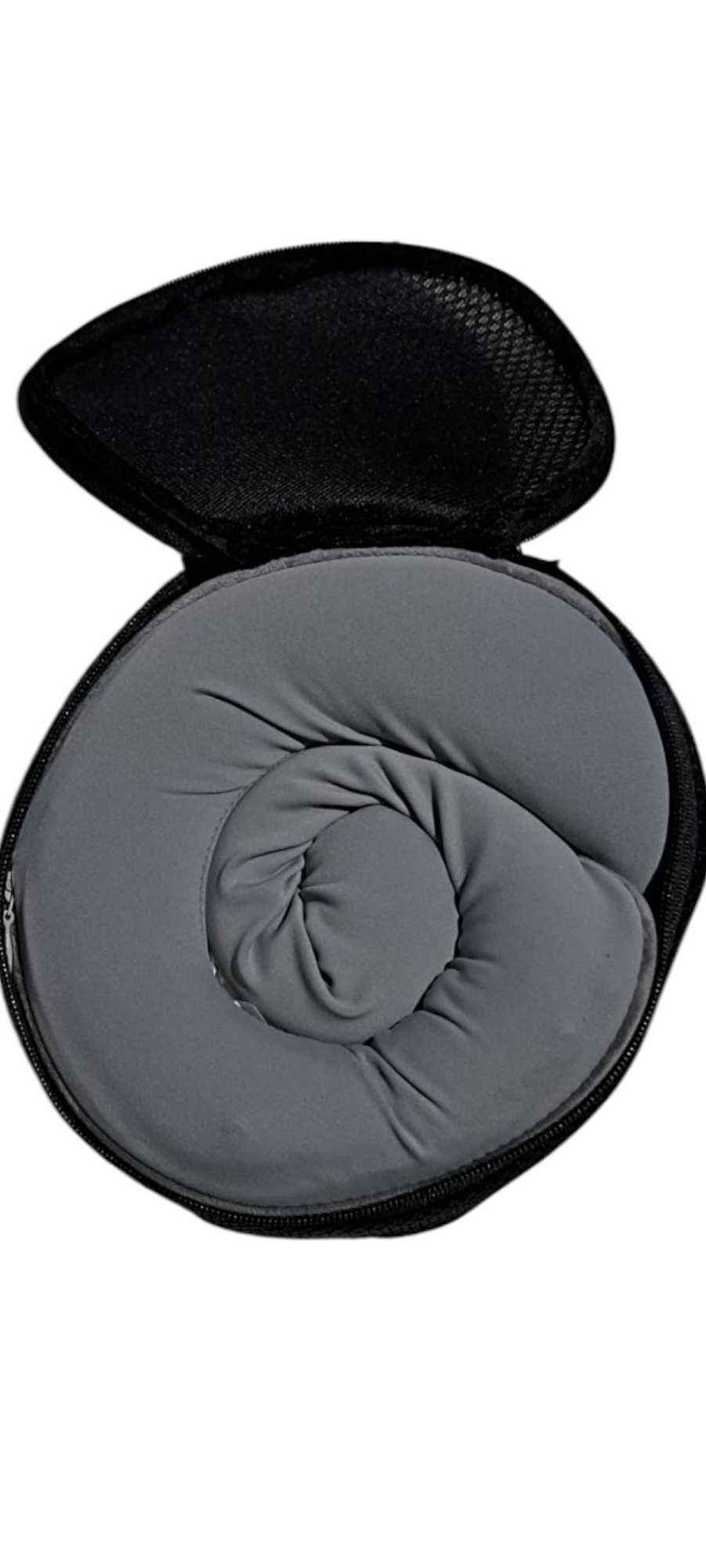 Poduszka Podróżna na Szyje Oddychająca Ergonomiczna Pianka 25x23cm