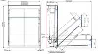 Stelaż łóżko w szafie 160 wall-bed 50v