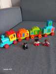 Klocki Lego Duplo "Pociąg z cyferkami"