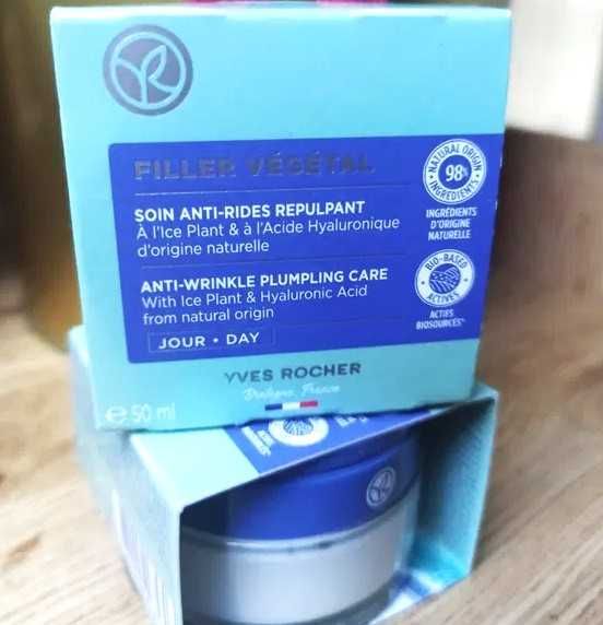 Zestaw kremów Yves Rocher - Filler Vegetal dzień/noc 50 ml