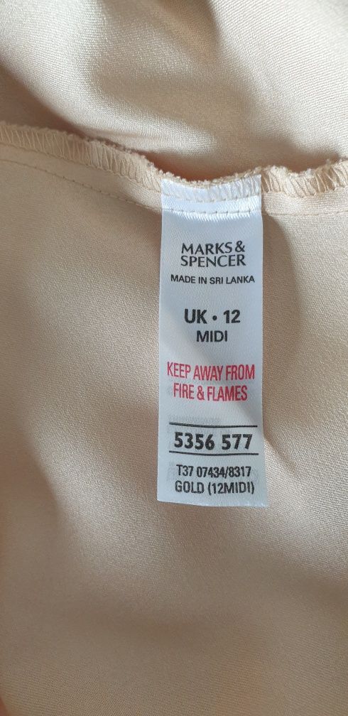Długa Halka do spania Marks&Spencer  r.M