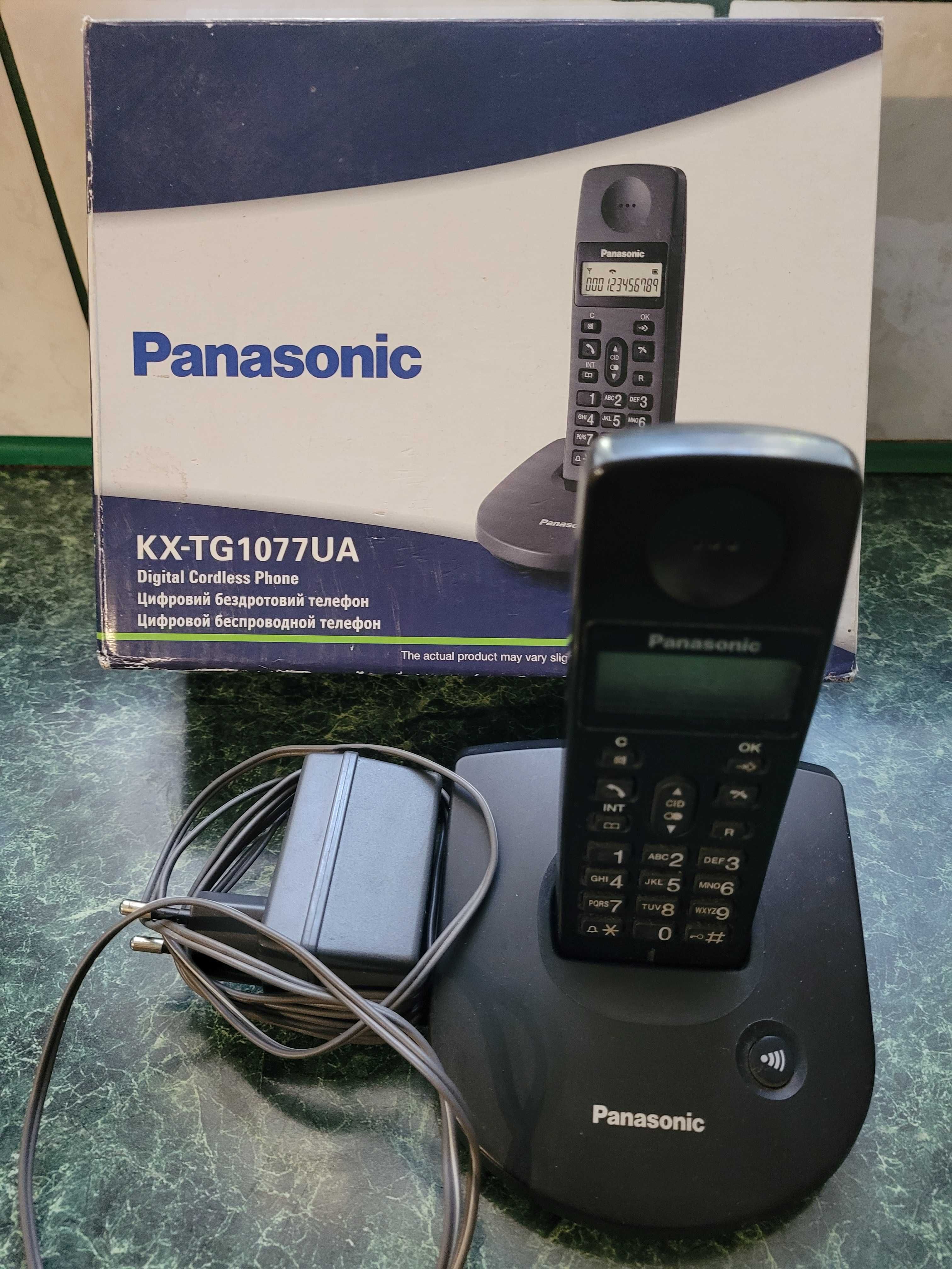 Телефон Panasonic  KX-TG 1077 UA