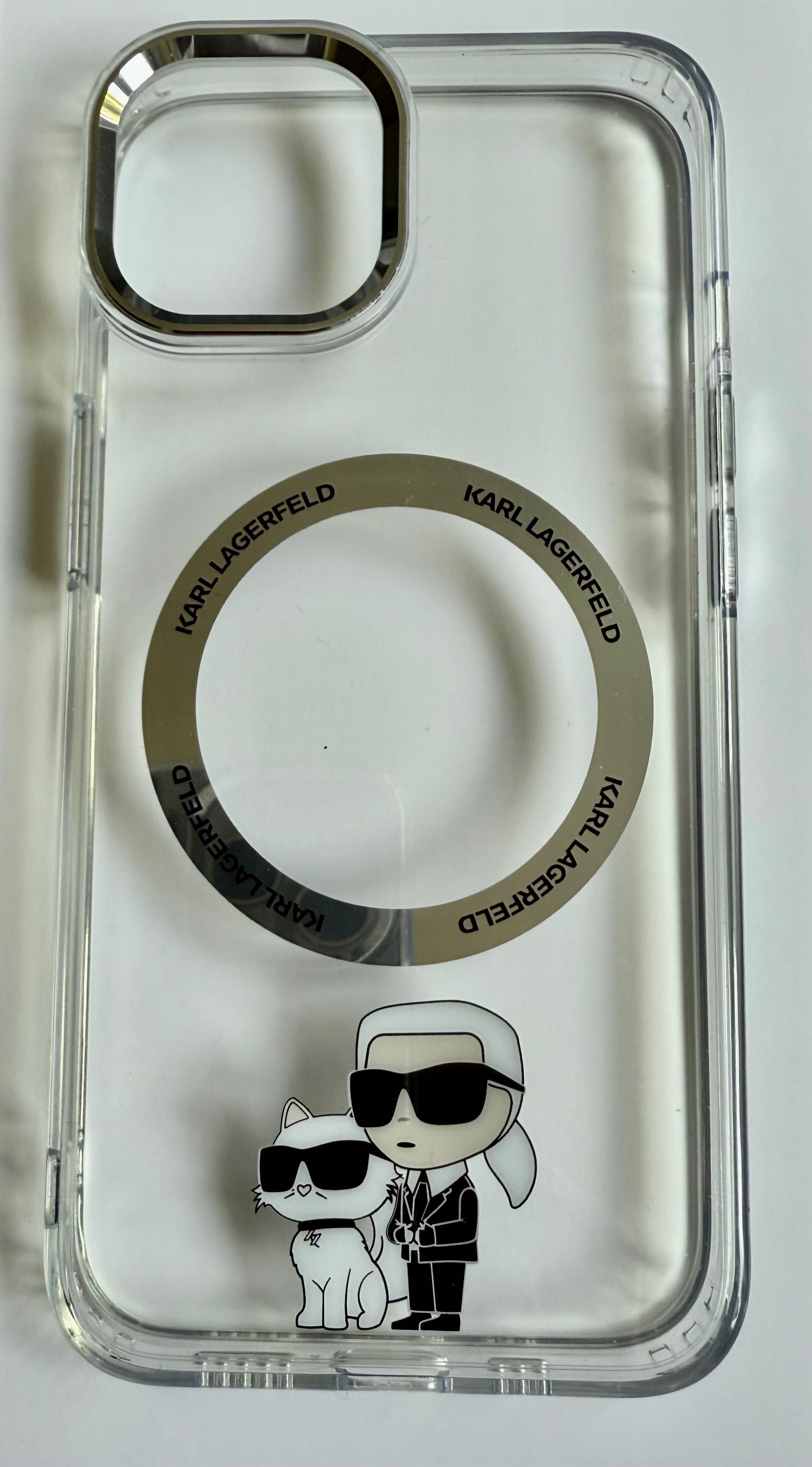 Etui do Apple iPhone 13/14 Karl Lagerfeld  MagSafe Transparent