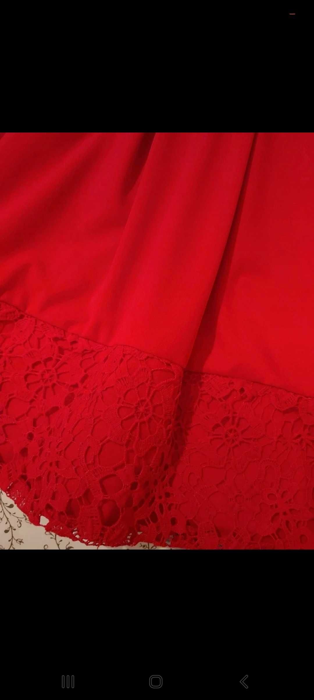 Vestido Vermelho Senhora