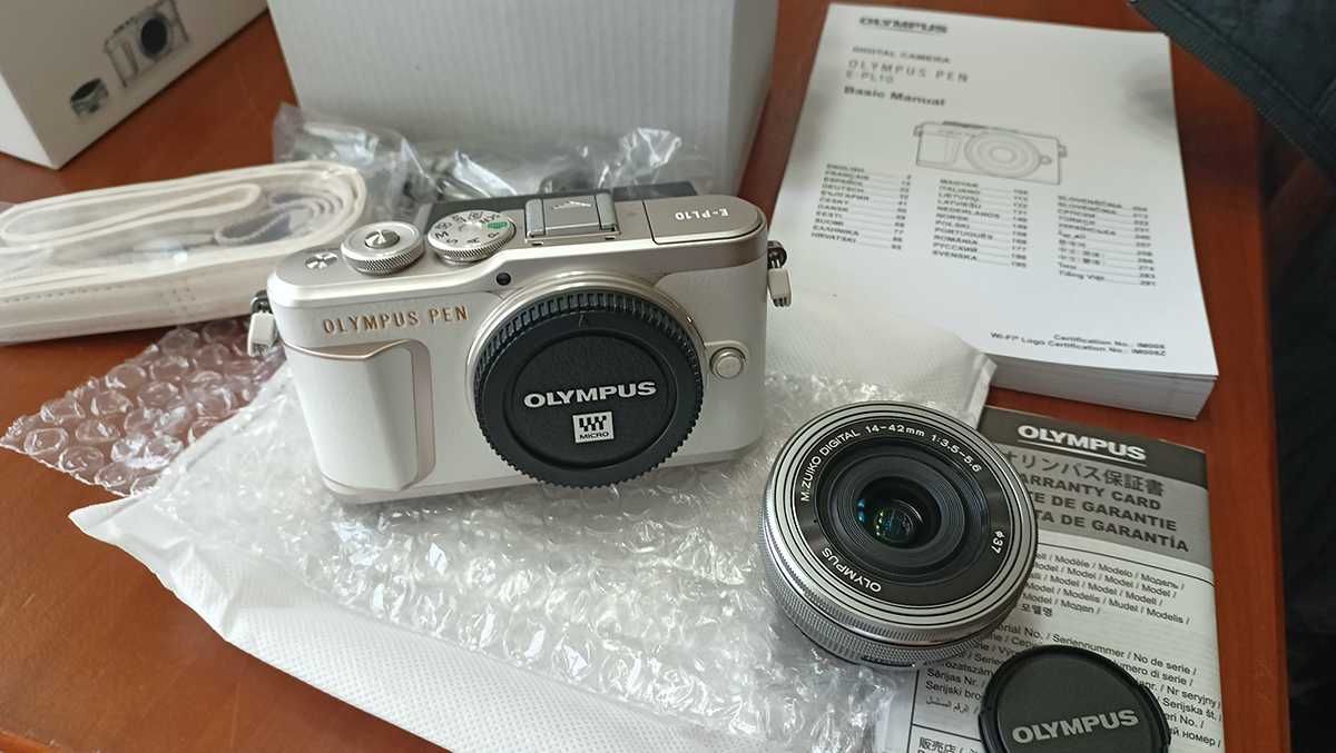 Olympus PEN E-PL10 White   "NOVA"