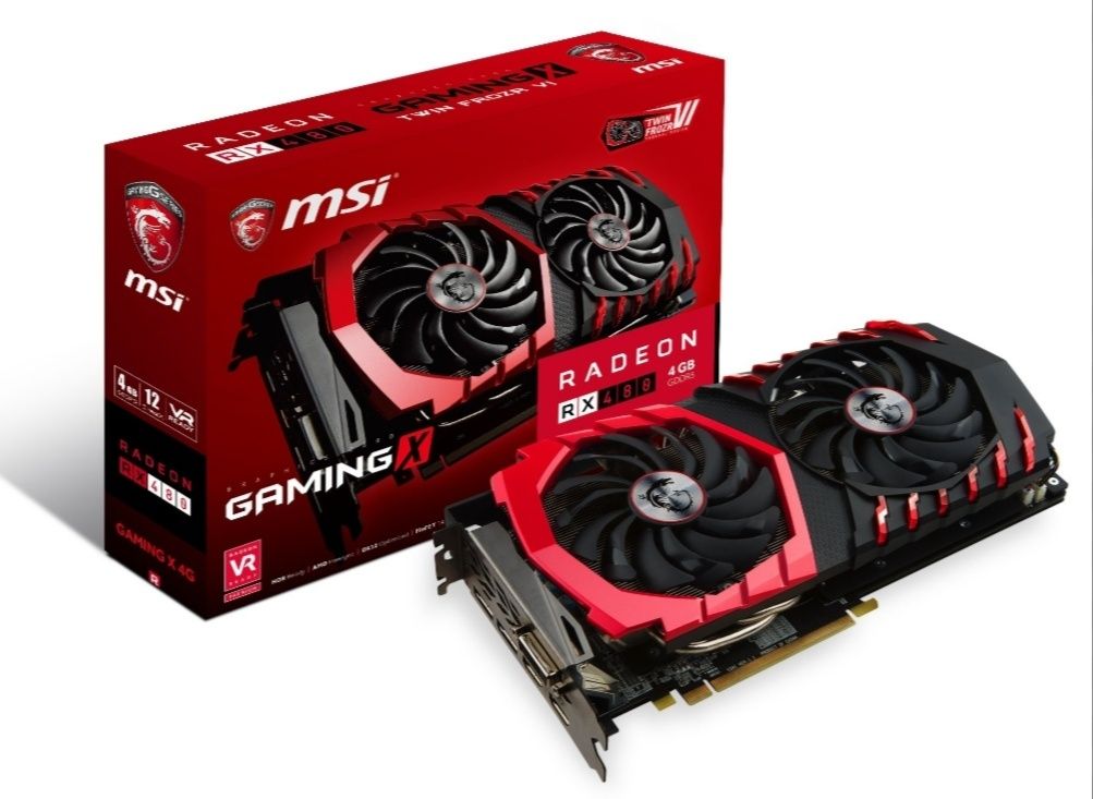 Продам rx 480 4 gb