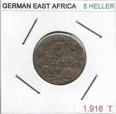 Moedas - - - África do Leste Alemã