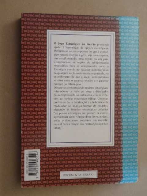 O Jogo Estratégico na Gestão de Manuel Pedroso Marques
