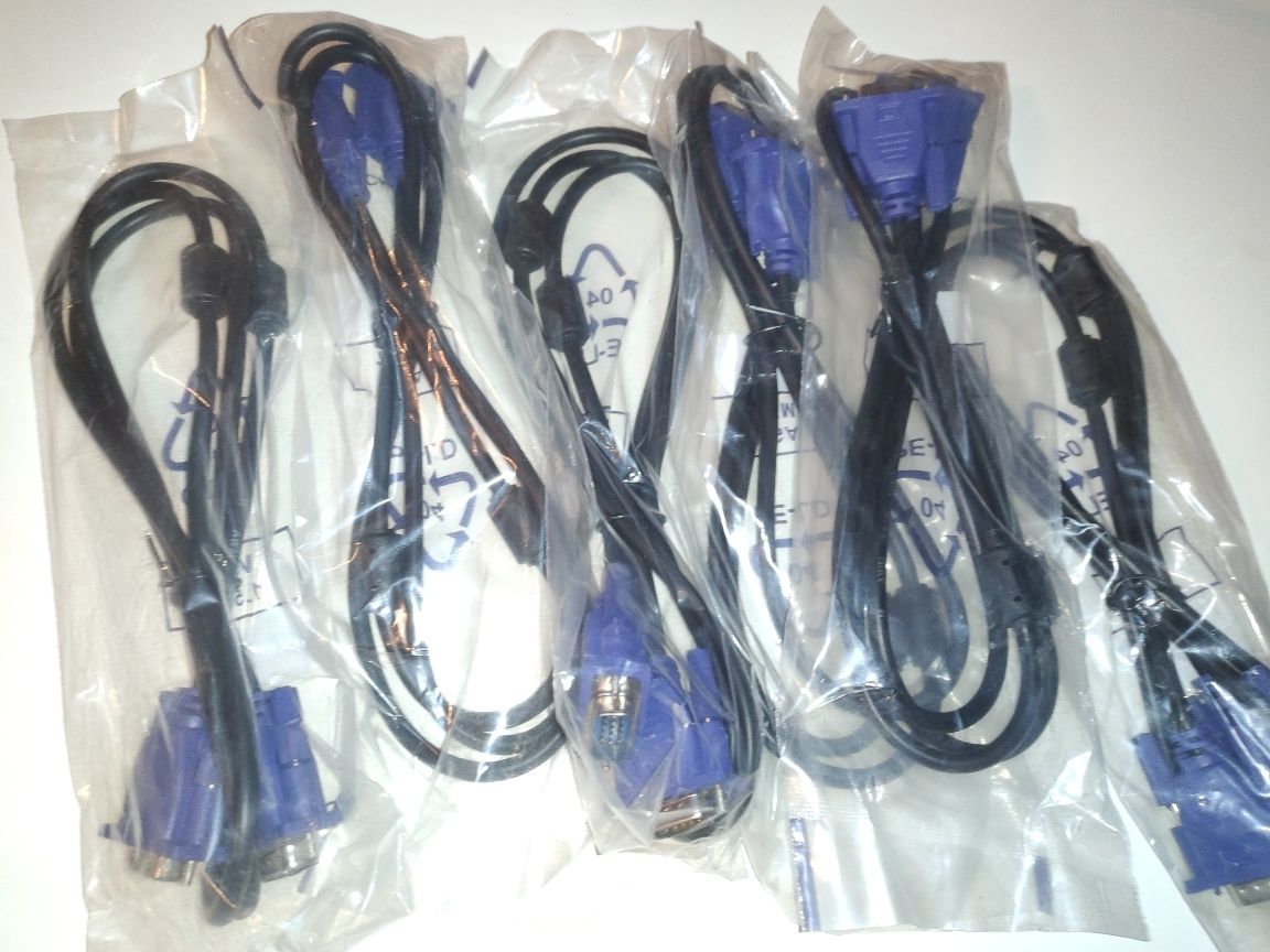 Шнур, кабель Vga Vga, DVI, HDMI, витая пара