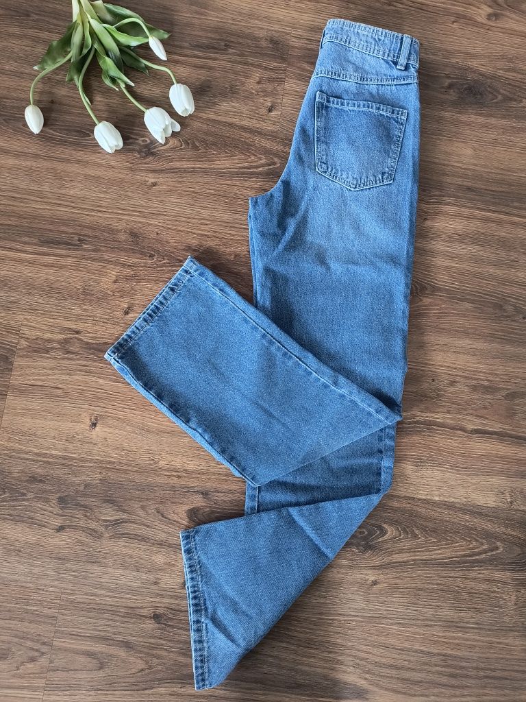Spodnie jeansowe Cropp 34