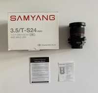 Nikon mount Tilt-Shift Samyang 24mm f/3.5 ED AS UMC