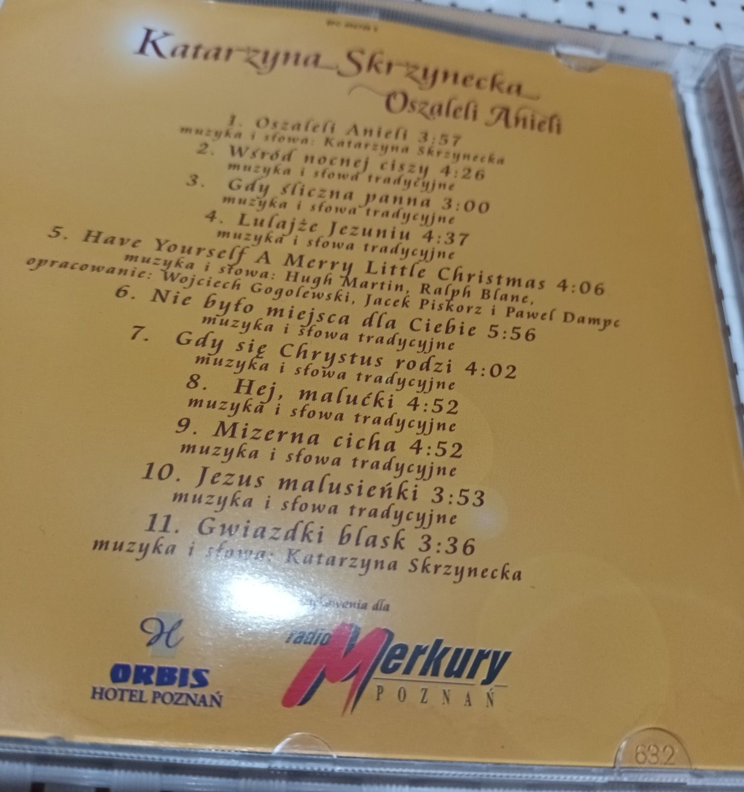 Katarzyna Skrzynecka Oszaleli Anieli płyta cd