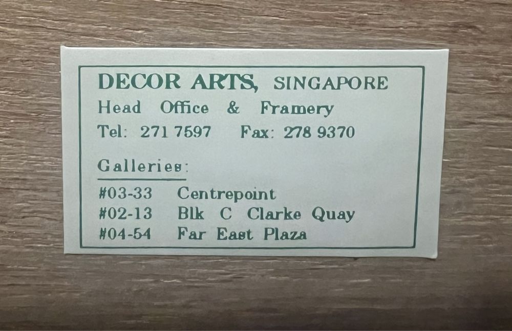 Obraz z galerii Decor Arts Singapur