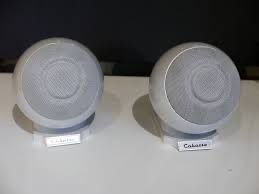 Colunas Cabasse IO 2 com subwoofer Cabasse Santorin 25