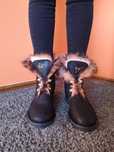 GIUSEPPE  ZANOTTI Czarne botki, rozm. 37