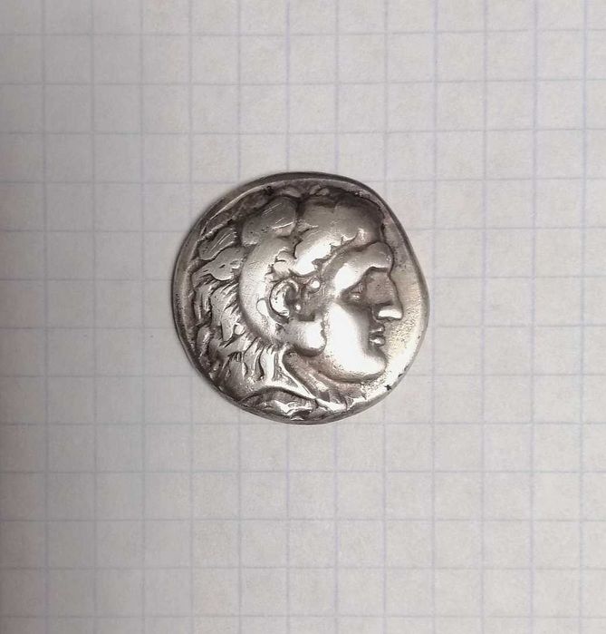 Тетрадрахма А. Македонского Великого серебро .