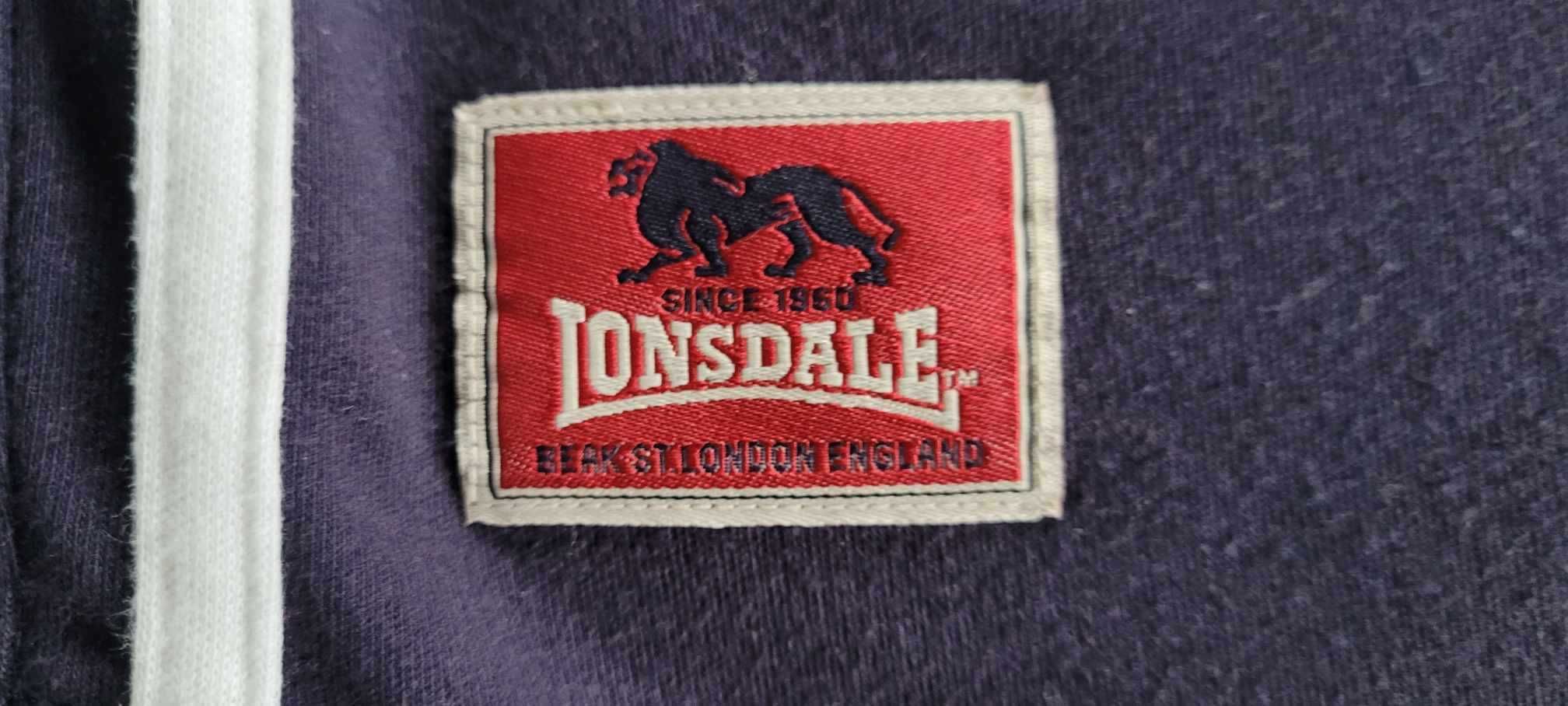 Bezrękawnik / Tanktop Lonsdale Rozmiar XL Granat Granatowy