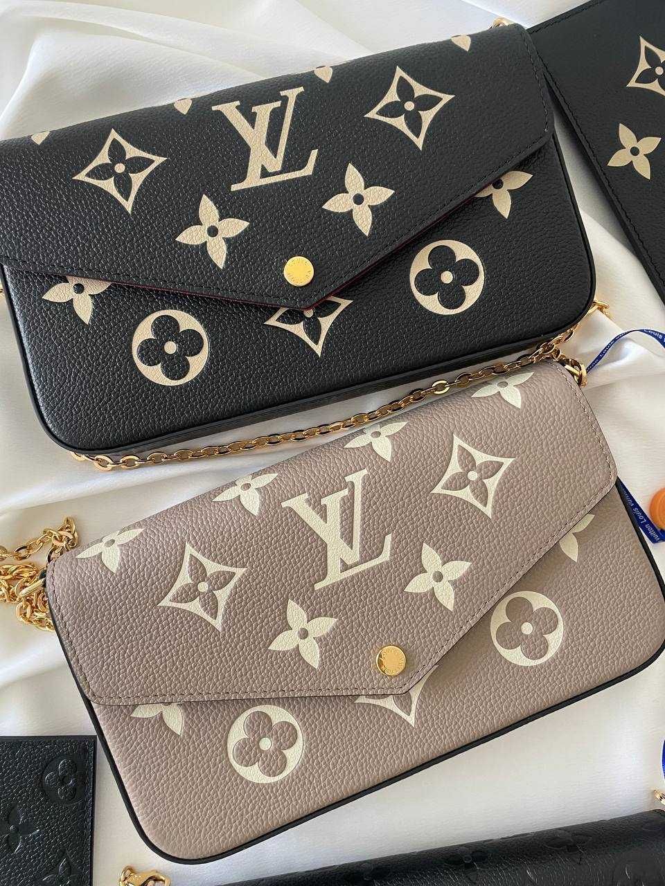 Клатч Louis Vuitton Pochette Metis Black в ідеальному стані