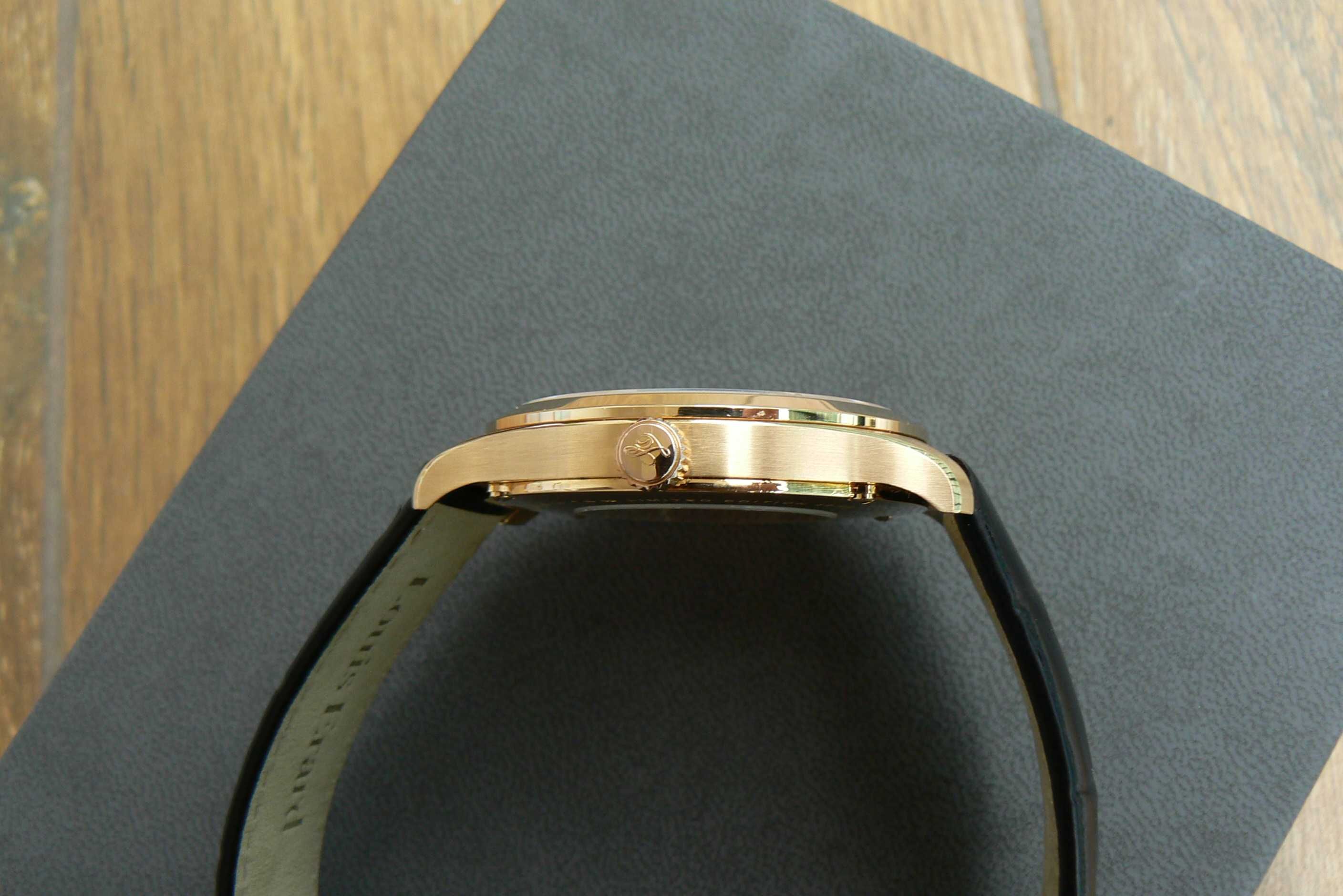 Louis Erard Limited Edition 99szt.  gold 18K złoto 750 złoty zegarek