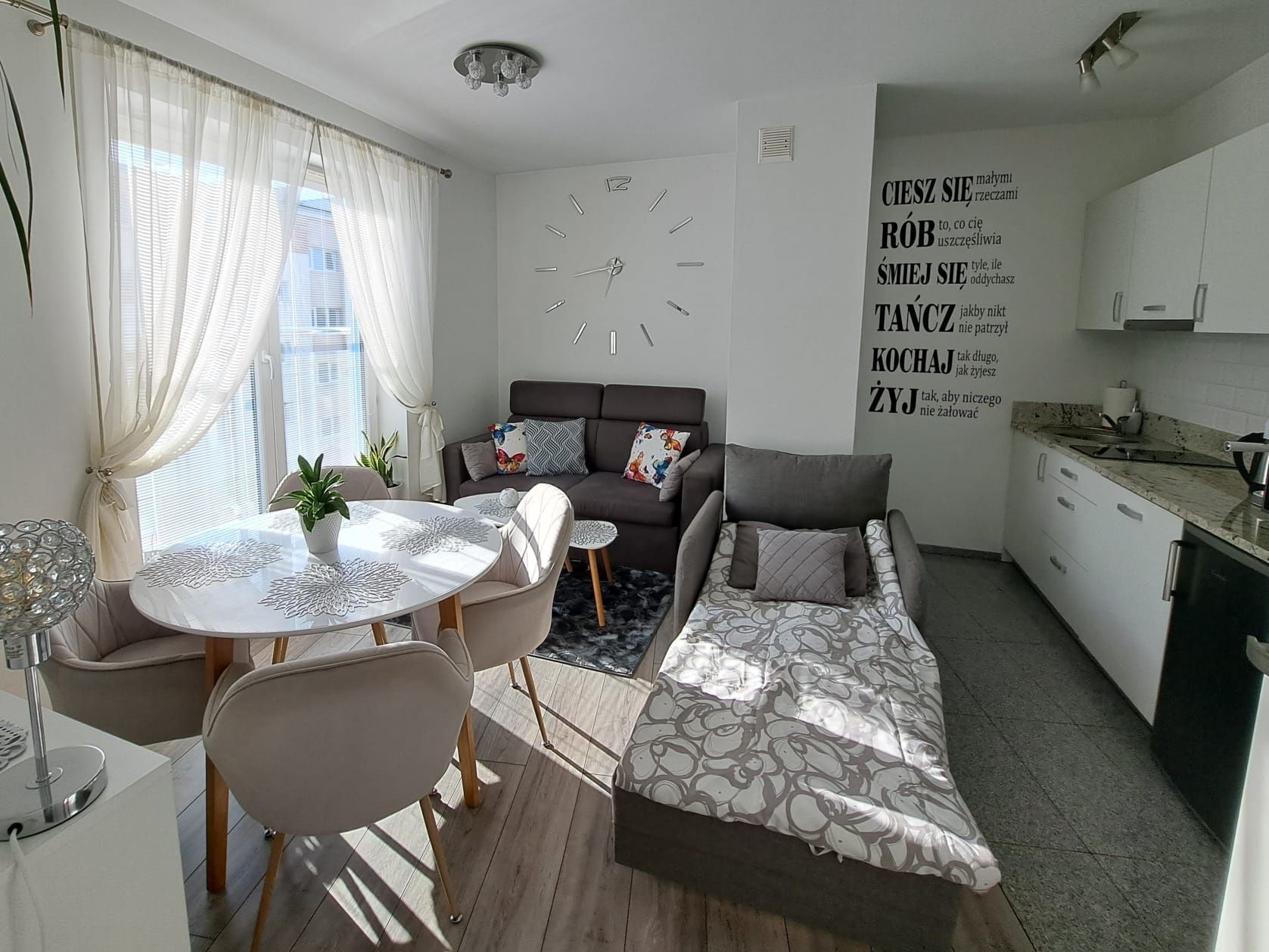 Władysławowo apartament Wschód Słońca 2pokoje 2-5os parking 300m morze