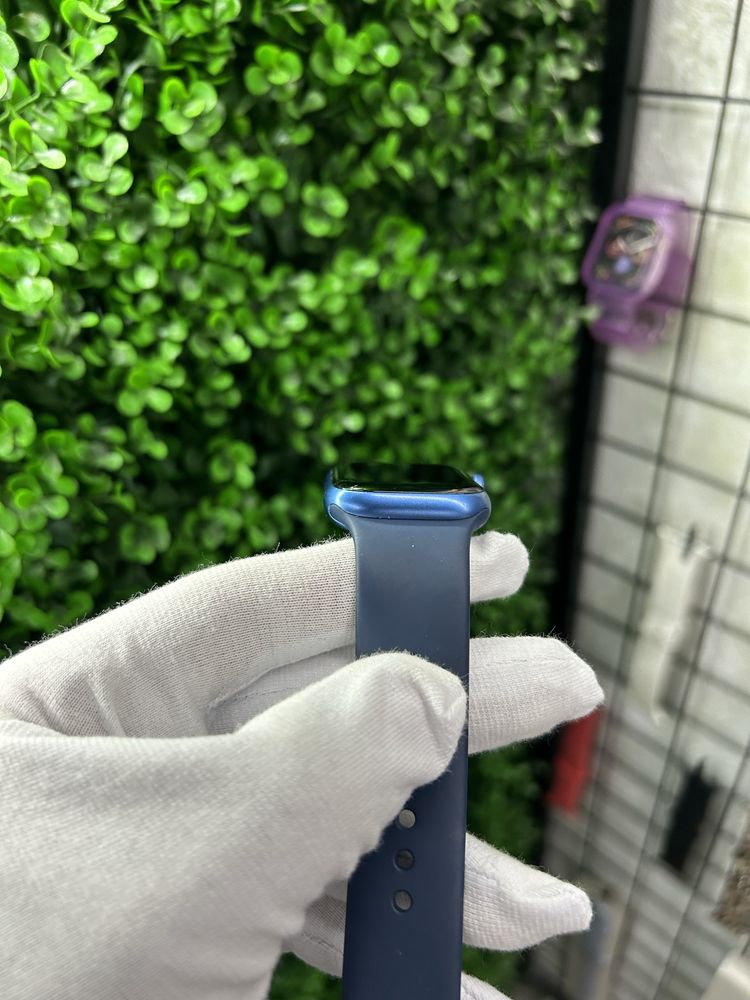 ‼️ Apple Watch 7 41mm blue Магазин, Гарантія, Вибір