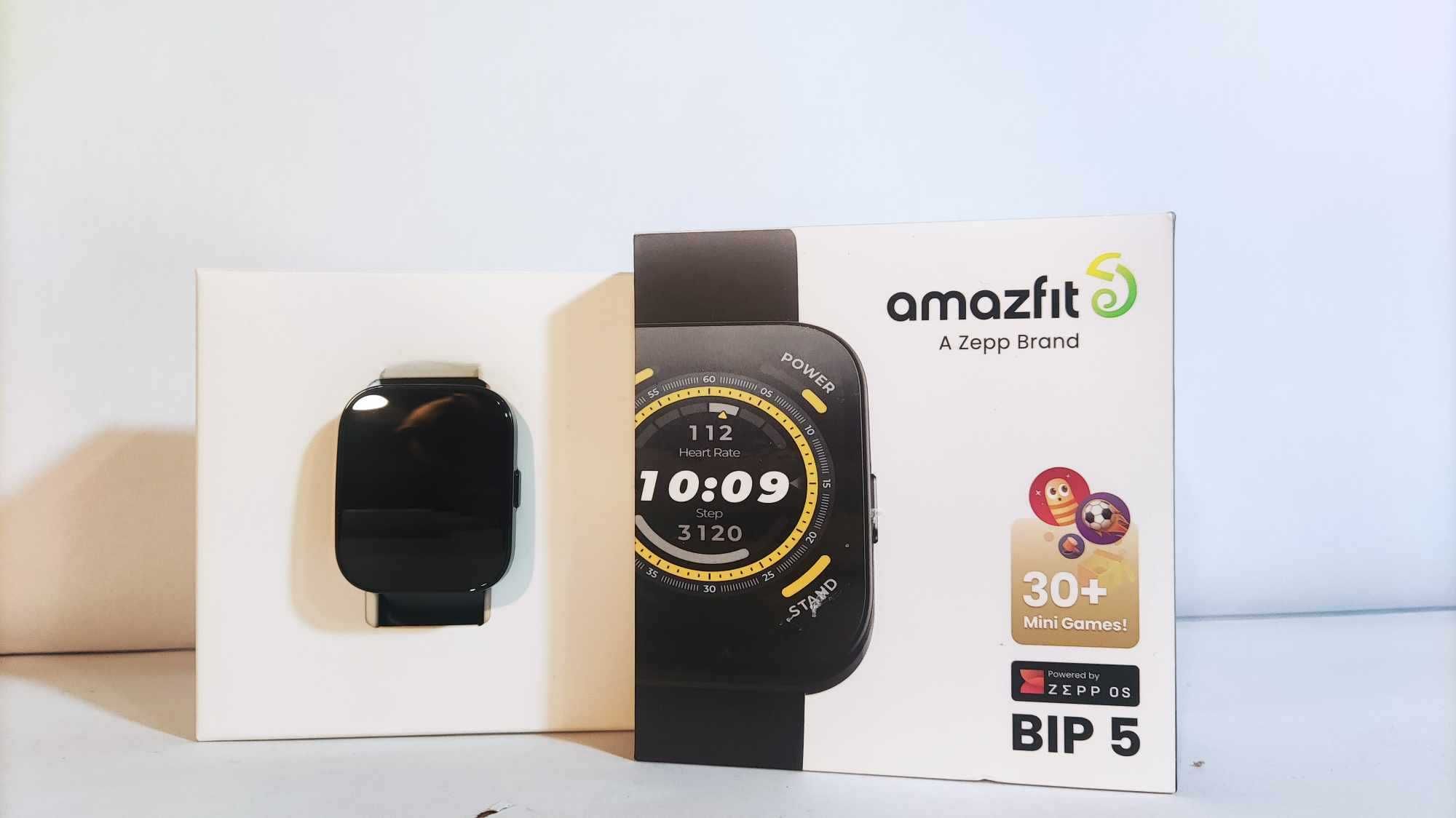 Smartwatch Zegarek Amazfit Bip 5 GPS czarny (J)