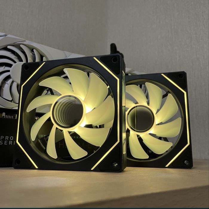 • Кулер Infinity Mirror Prism 120mm WHITE/BLACK  •