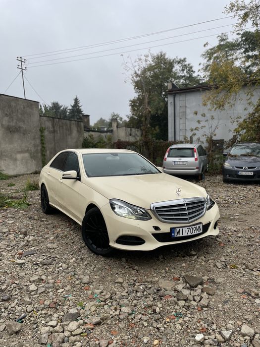 Mercedes E200 2.2 CDI Automat • Stan bardzo dobry • Bogate wyposażenie