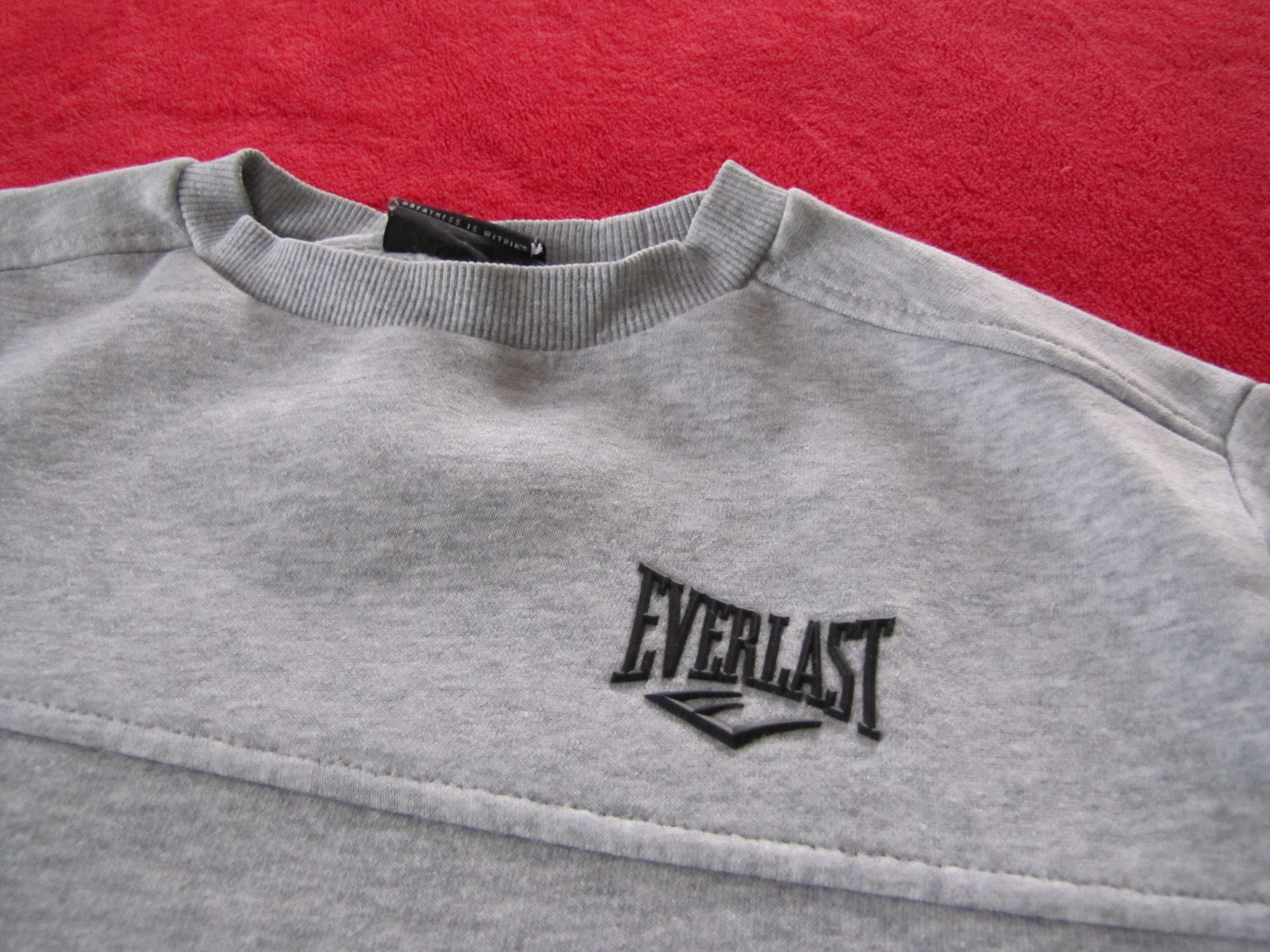 bluza everlast + koszula biała cool club