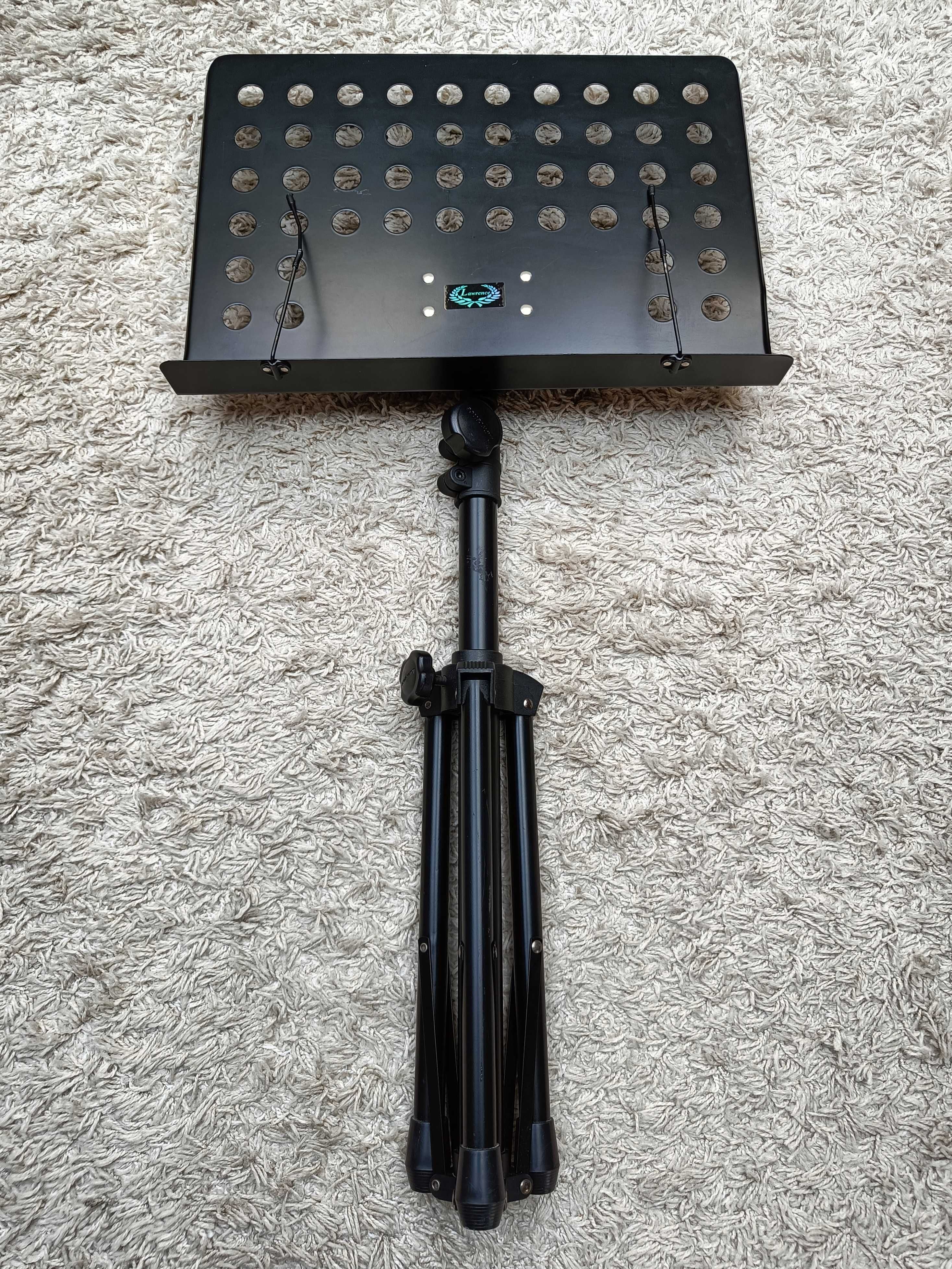 Pulpit stojak statyw na nuty LAWRENCE OPUS ORCHESTRAL PRO BLACK LMS-07