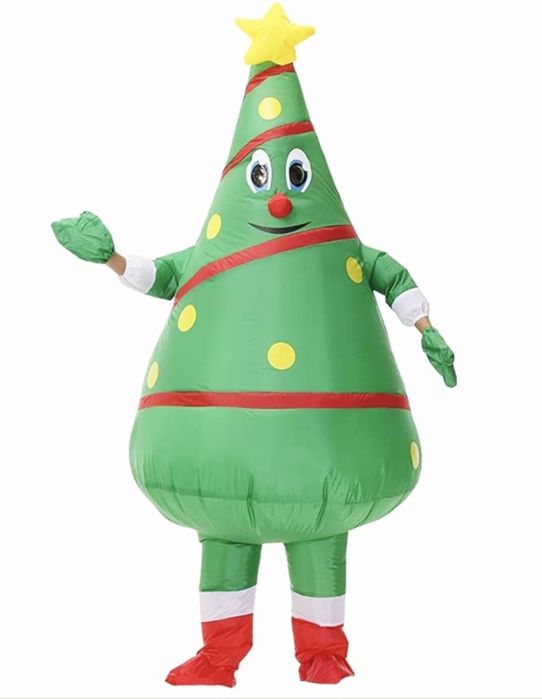 Strój choinki / nadmuchiwane przebtanie choinka/ kostium choinki