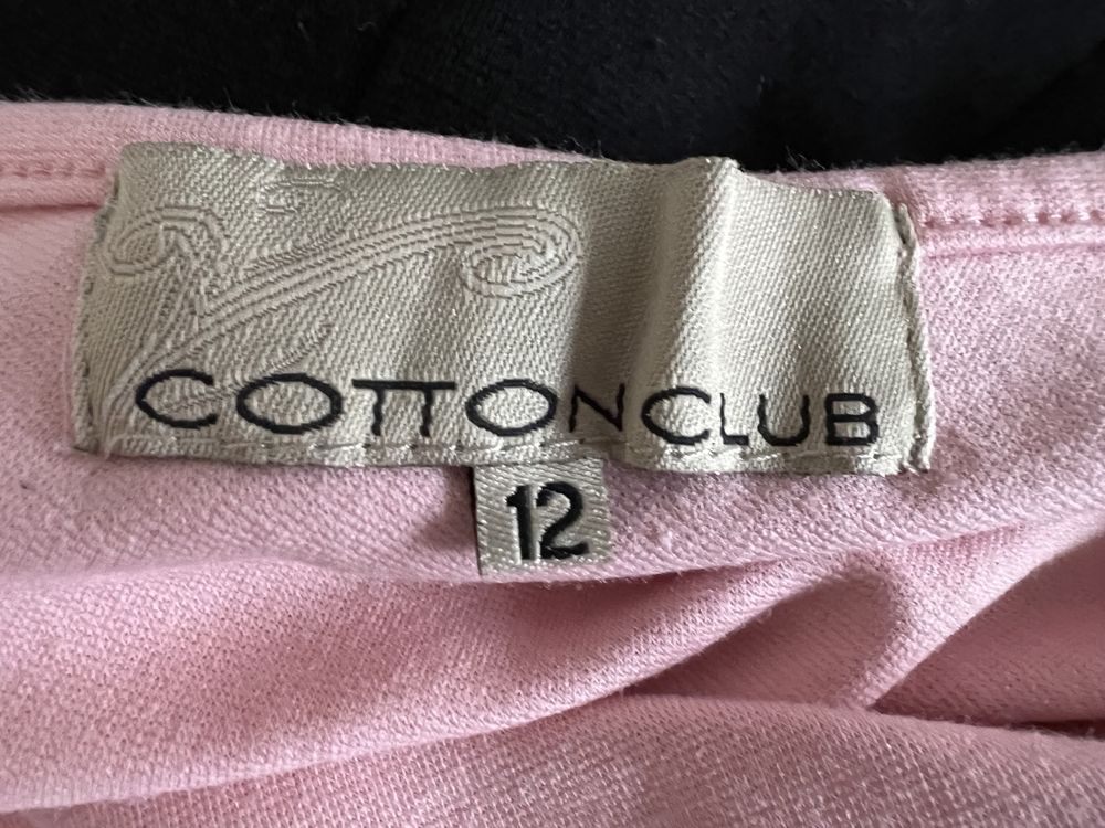 Cotton Club pastelowa efektowna sukienka wesele  r. 38