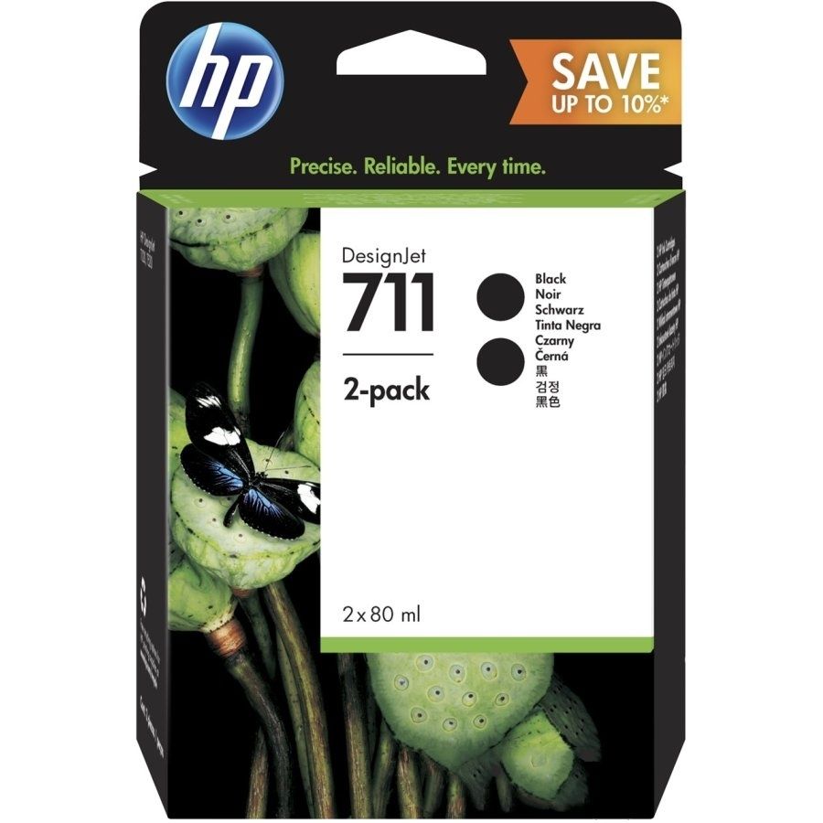 Картридж HP 711 Black 2-Pack