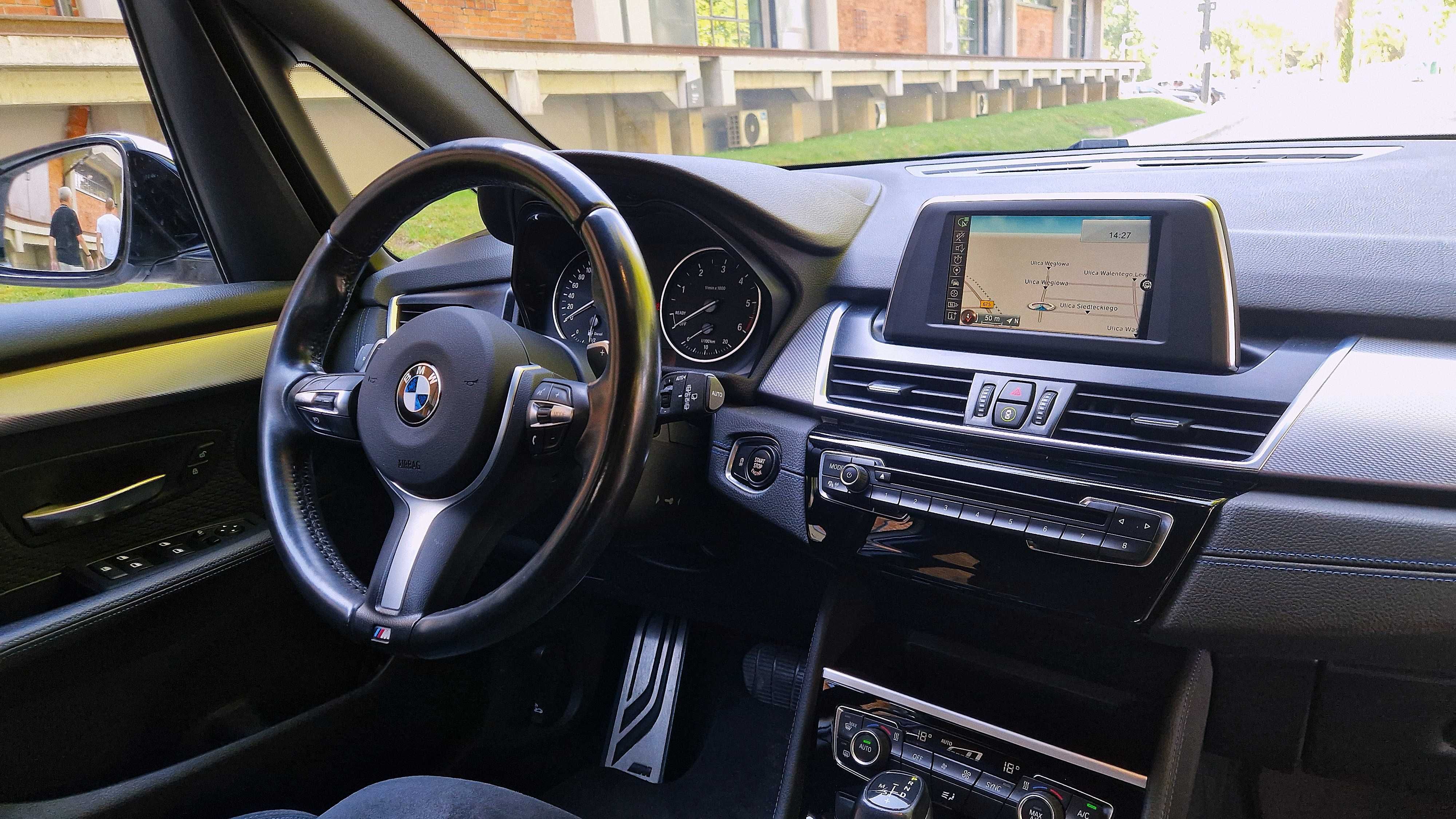 Bmw 218d ActiveTourer/187 tyś przebiegu/MPerformance/alkantara