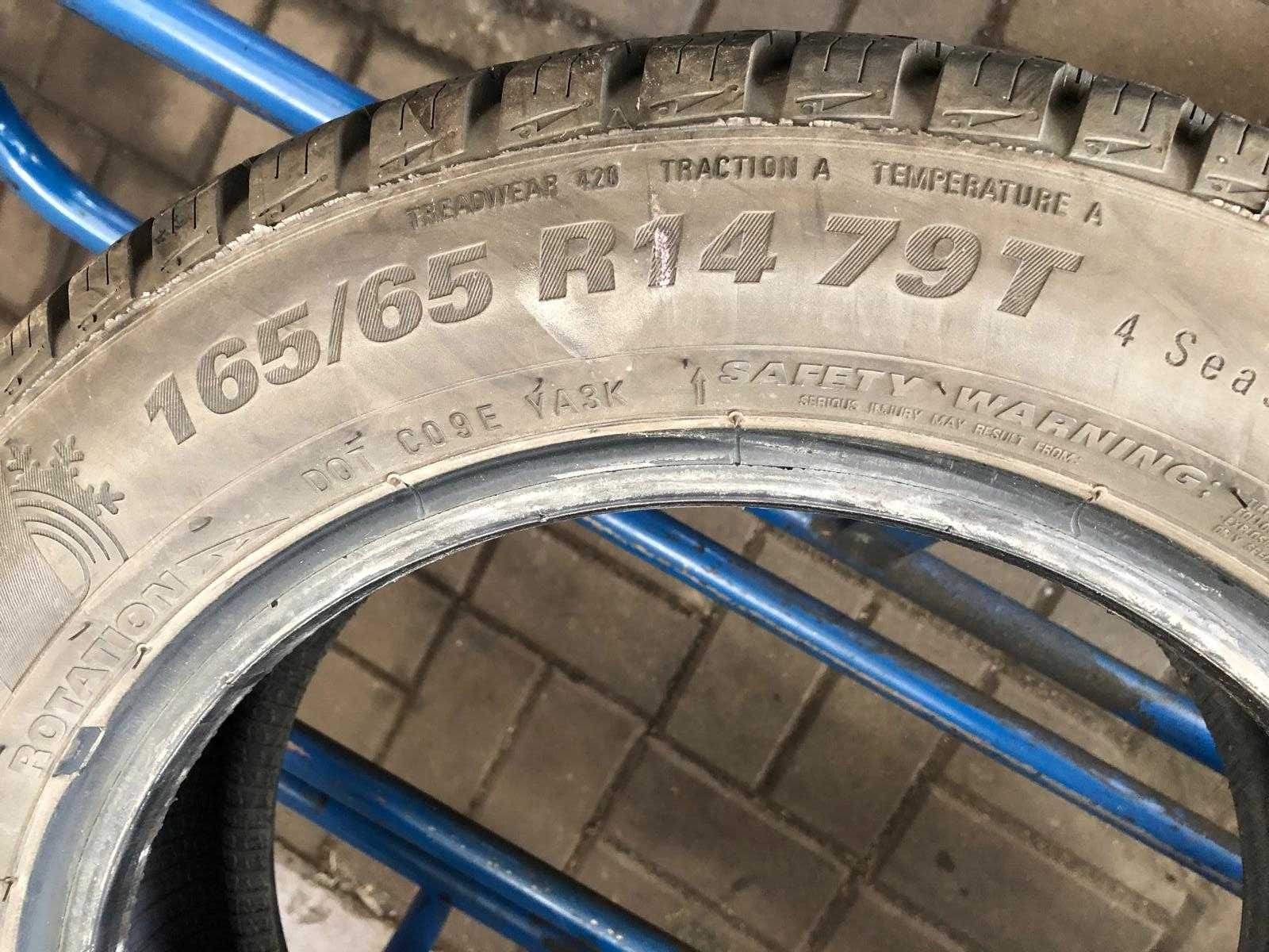opony 165/65r14 KUMHO całoroczne