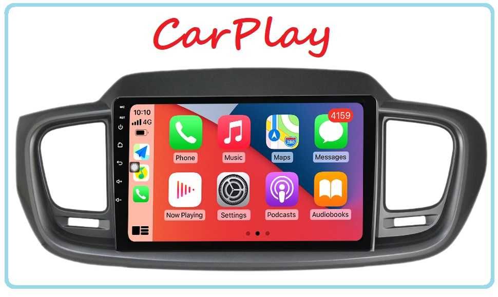 Магнітола Kia Sorento Android Qled, USB, GPS, 4G, CarPlay!