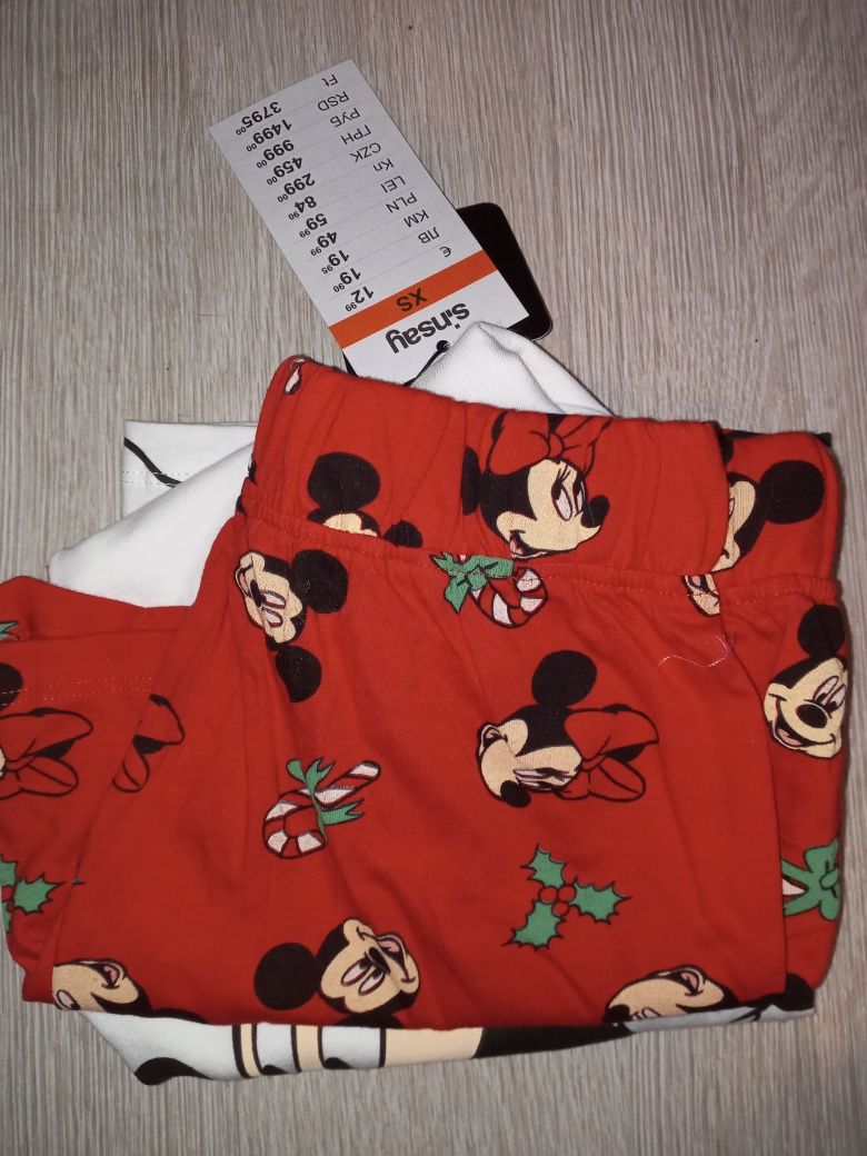 Nowa piżama letnia myszka Mickey XS s