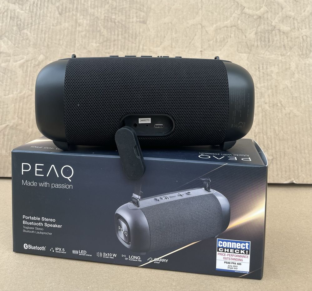 Głośnik Bluetooth PEAQ PPA405