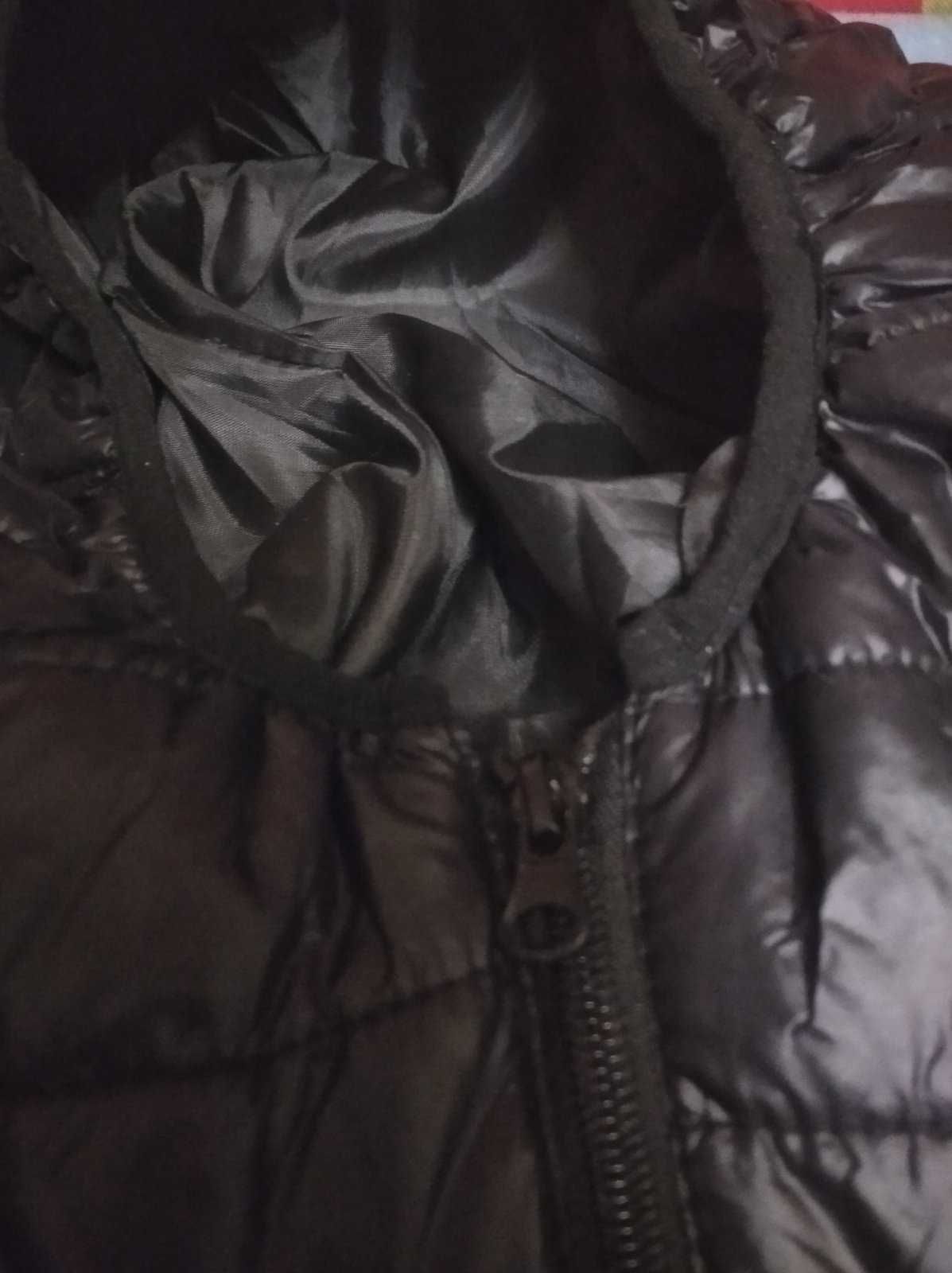 куртка мужская черная с капюшоном