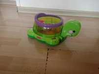 Żółwik Fisher price, obraca się, świeci, wydaje dźwięki