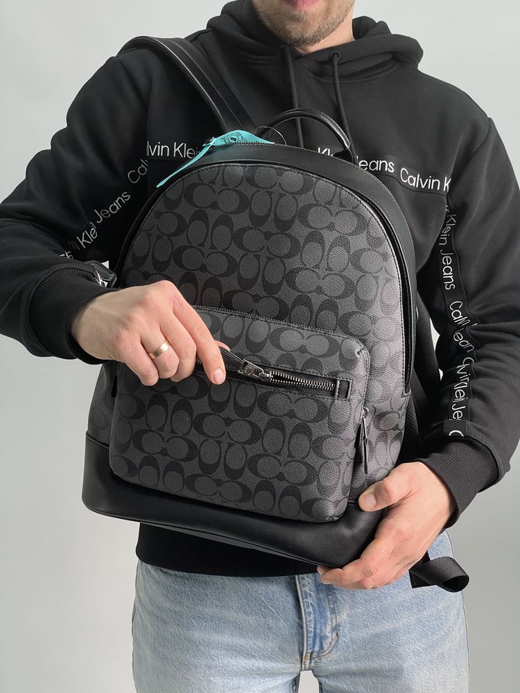 Мужская сумка Coach чоловіча сумка рюкзак для подорожей поїздок залу