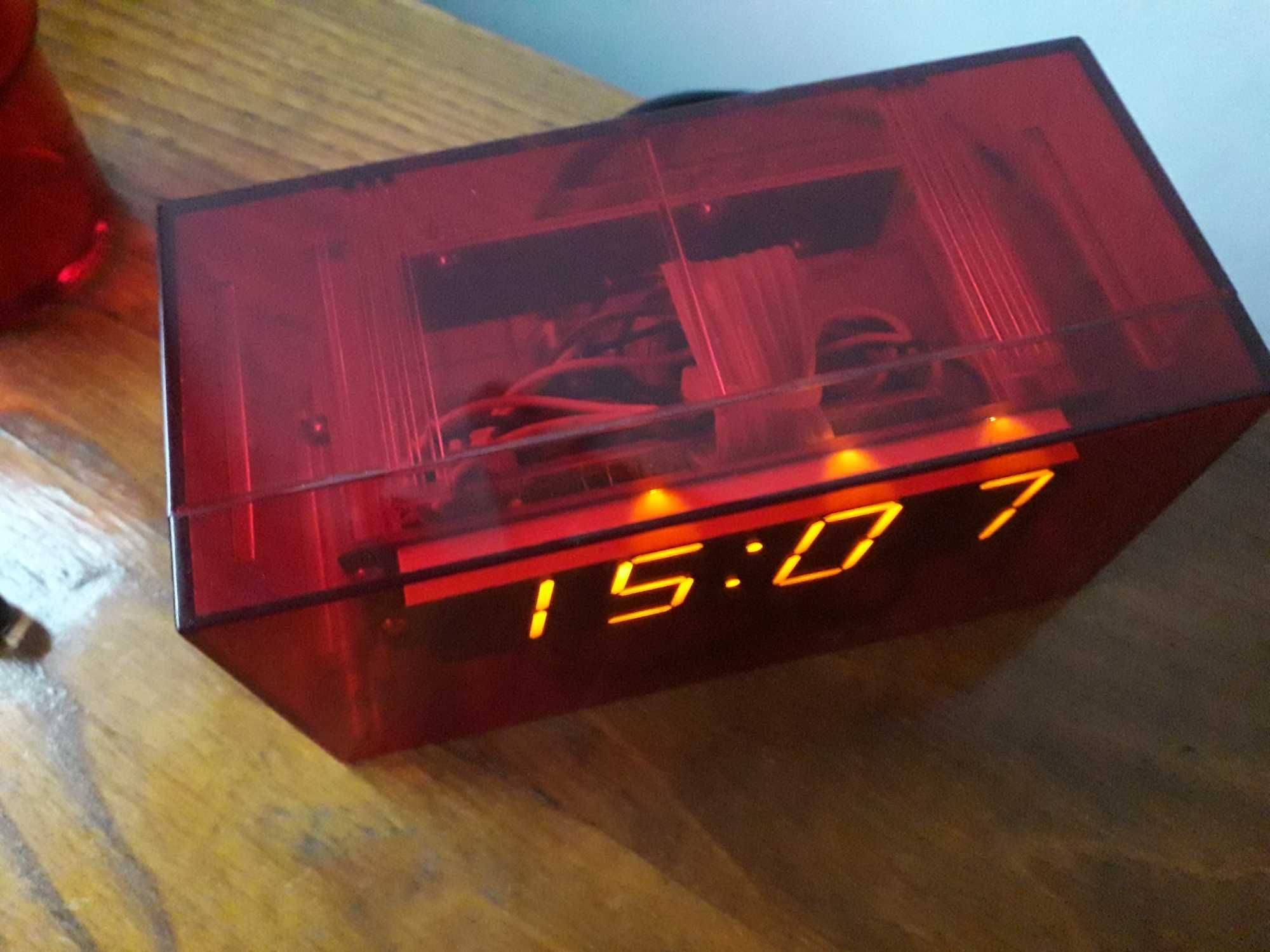 Zegar/ budzik,przezroczysty,neXtime