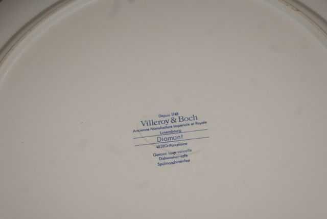 Porcelana Villeroy&Boch Diamand talerz patera 34 cm.