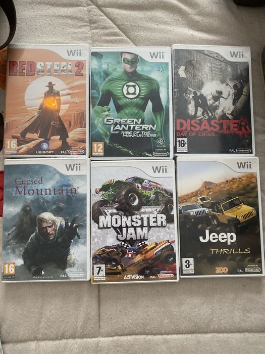 Jogos wii  seminovos , novos e usados