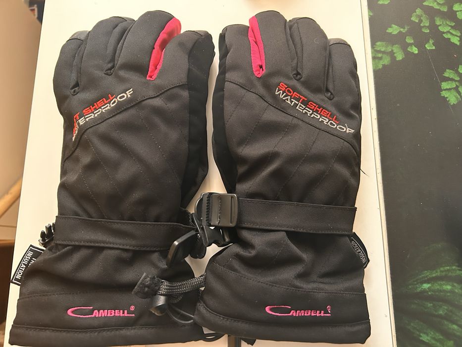 Rekawice narciarskie/zimowe marki Cambell wododporne rozmiar M