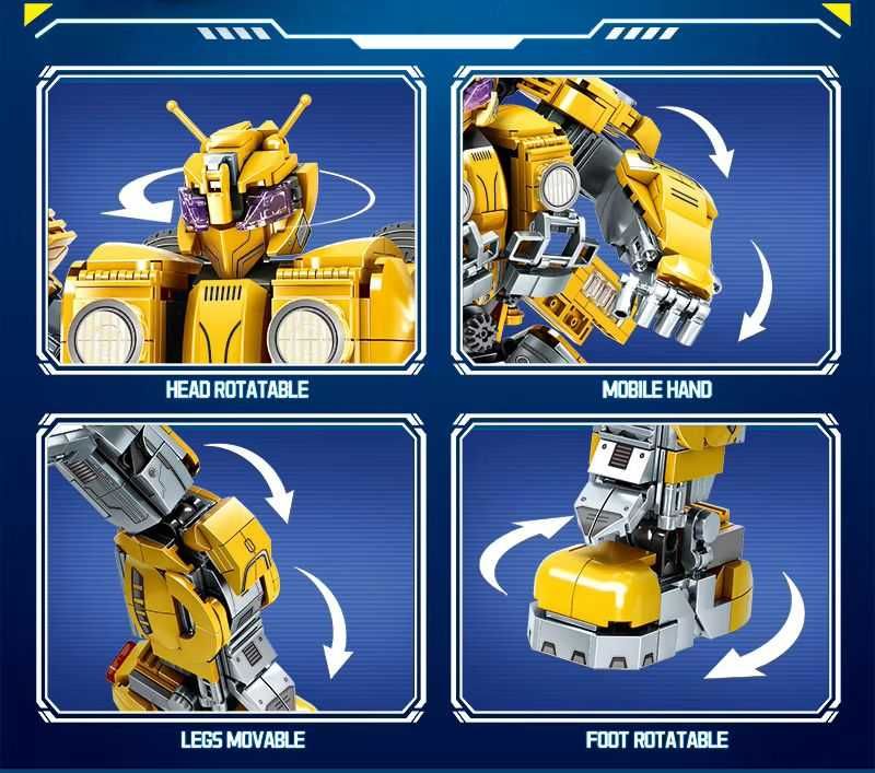Конструктор Робот-трансформер Bumblebee Бамбелбі Лего Lego 927д техник