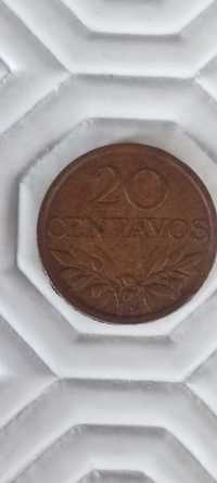 Moedas de 20 Centavos Bronze