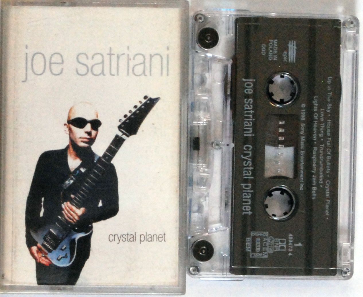 Joe Satriani - Crystal Planet (kaseta) BDB