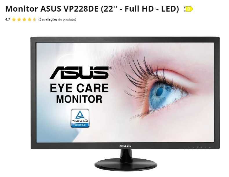 Monitor ASUS 22"